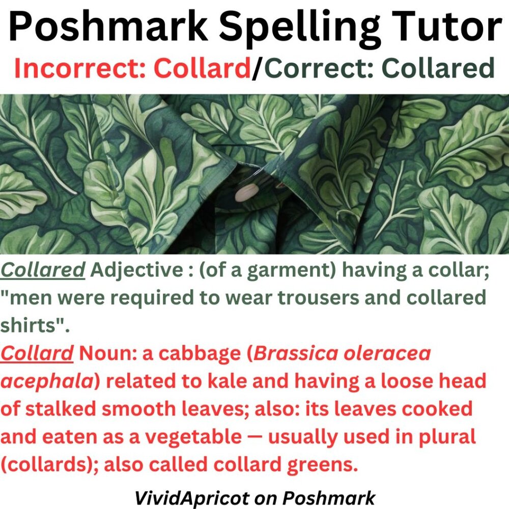 Have you ever seen a collared collard shirt?